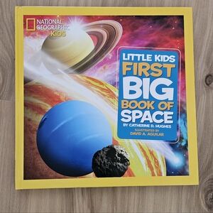 National Geographic Little Kids First Big Book of Space - Yellow Cover